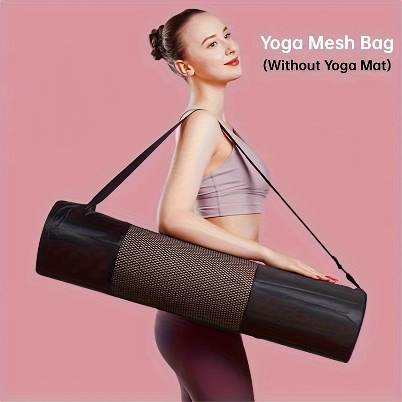 Home Gym Yoga - 1 ademende yogamat opbergnettas - duurzaam