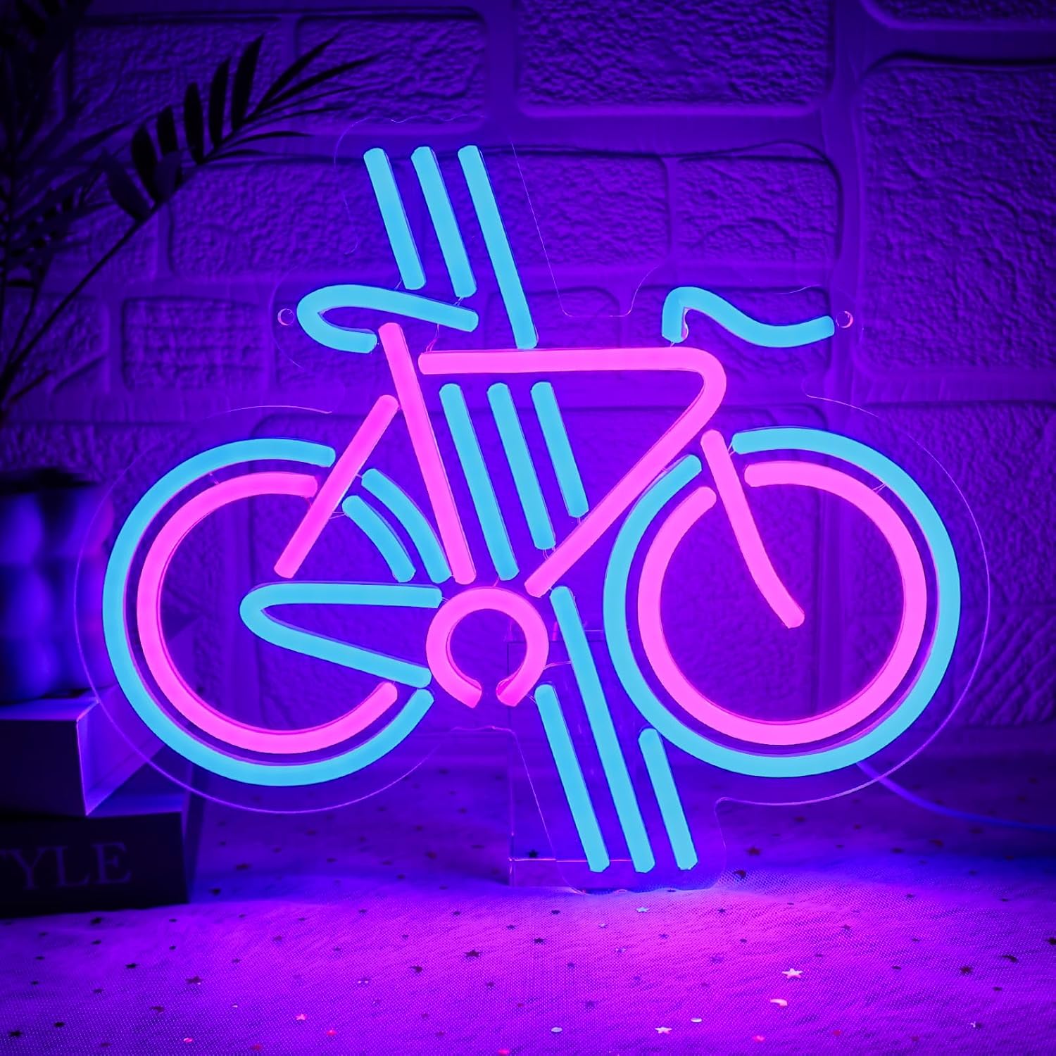 Home Gym Neon Sign - Fiets Neon Sign Dimbaar Fiets LED