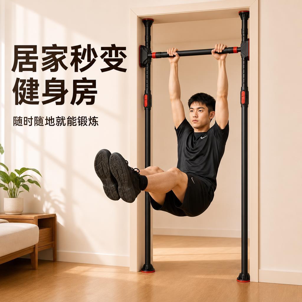 Home Gym Routine - Verstelbare horizontale stang voor de deuropening,