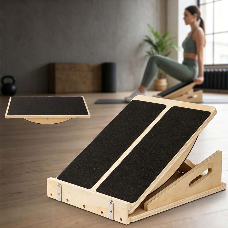 2-in-1 houten balansbord & kui - Leg Home Gym Workout recensie en prijs