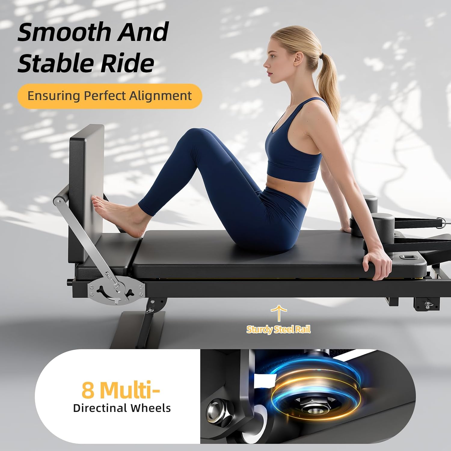 Opvouwbare Pilates Reformer Ma - Home Gym Equipment Set recensie en prijs